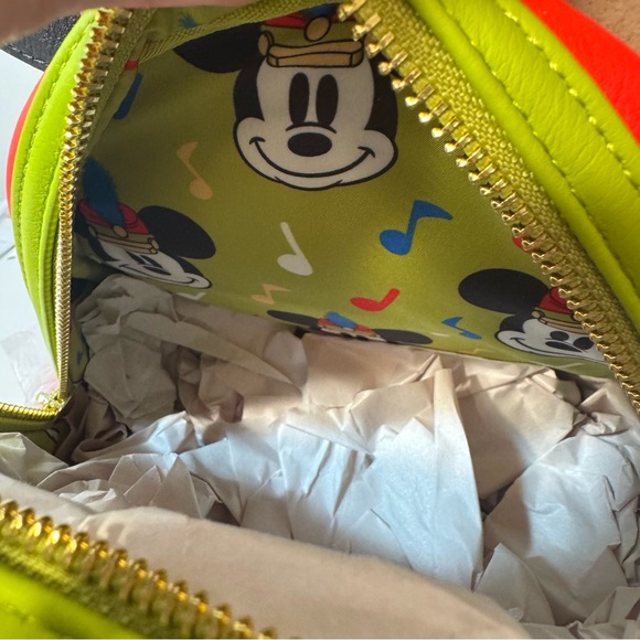 NWT. Disney Loungefly Mickey Mouse The Band Concert Disney100 Decades Backpack. - Picture 12 of 12
